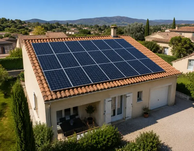 Prime à l'autoconsommation panneaux solaires Montrottier — aide financière de l'État